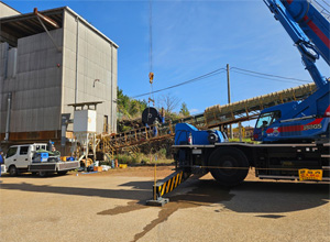 ベルト交換作業