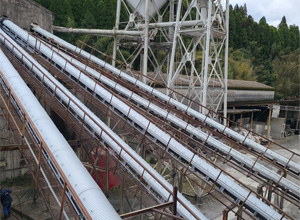 コンベア雨カバー入替工事